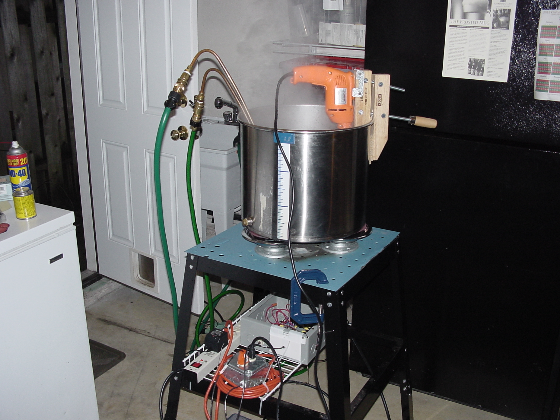 A photo of my beer machine.